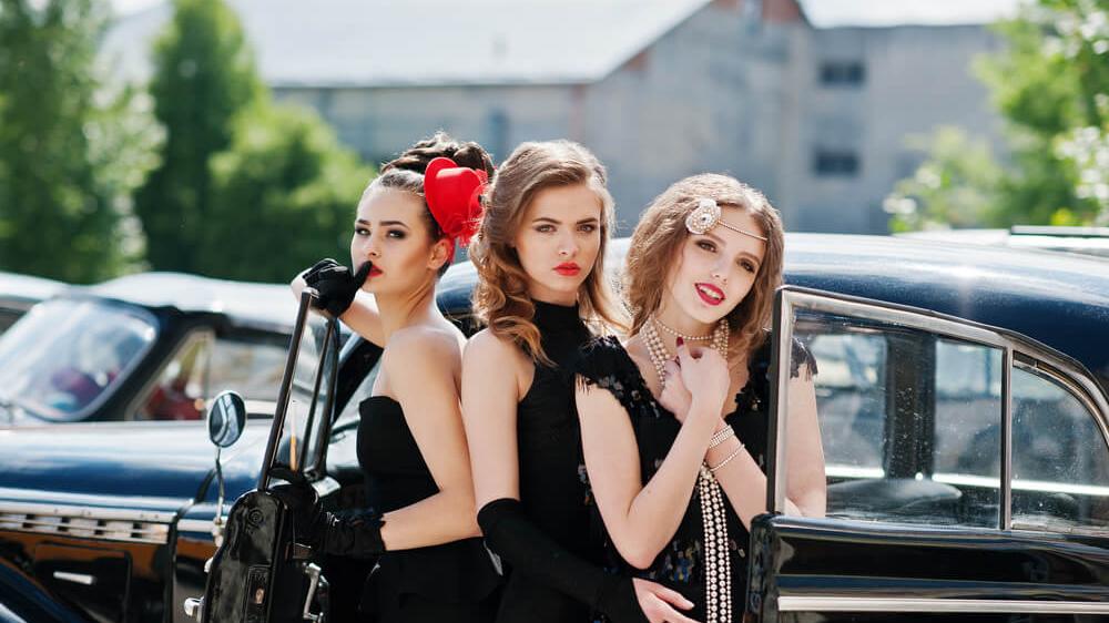Great Gatsby - three ladies