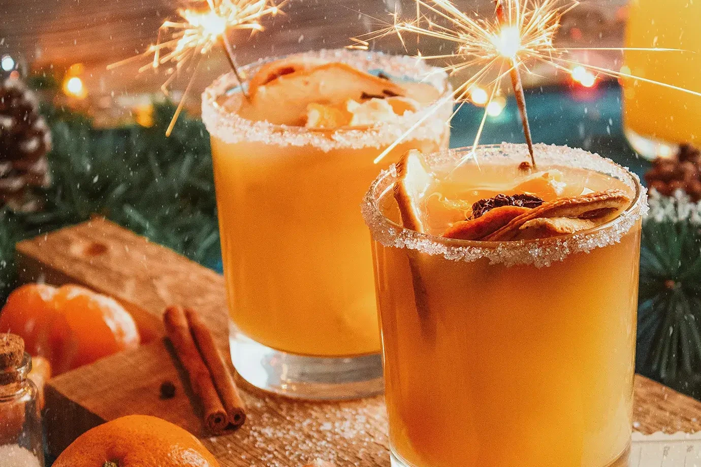 Virtual cocktails making for Christmas team building event
