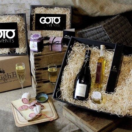 Virtual Christmas Party Prosecco & Cheese Hamper