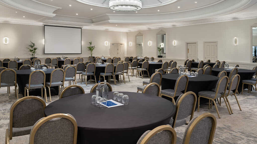 Ballroom photo of the stunning country house St. Pierre Country Club in Wales