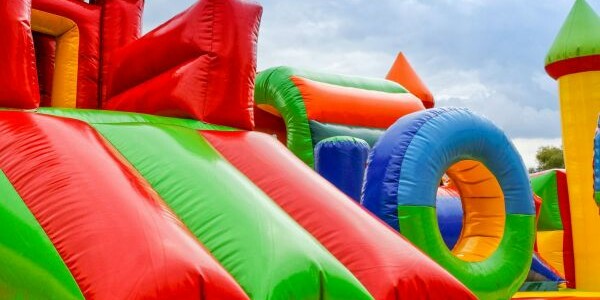 Total Wipeout Colourful Team Building Inflatables